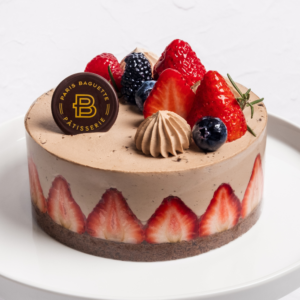 Chocolate Fraisier Cake