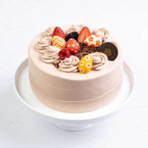 Easter Chocolate Chiffon Cake