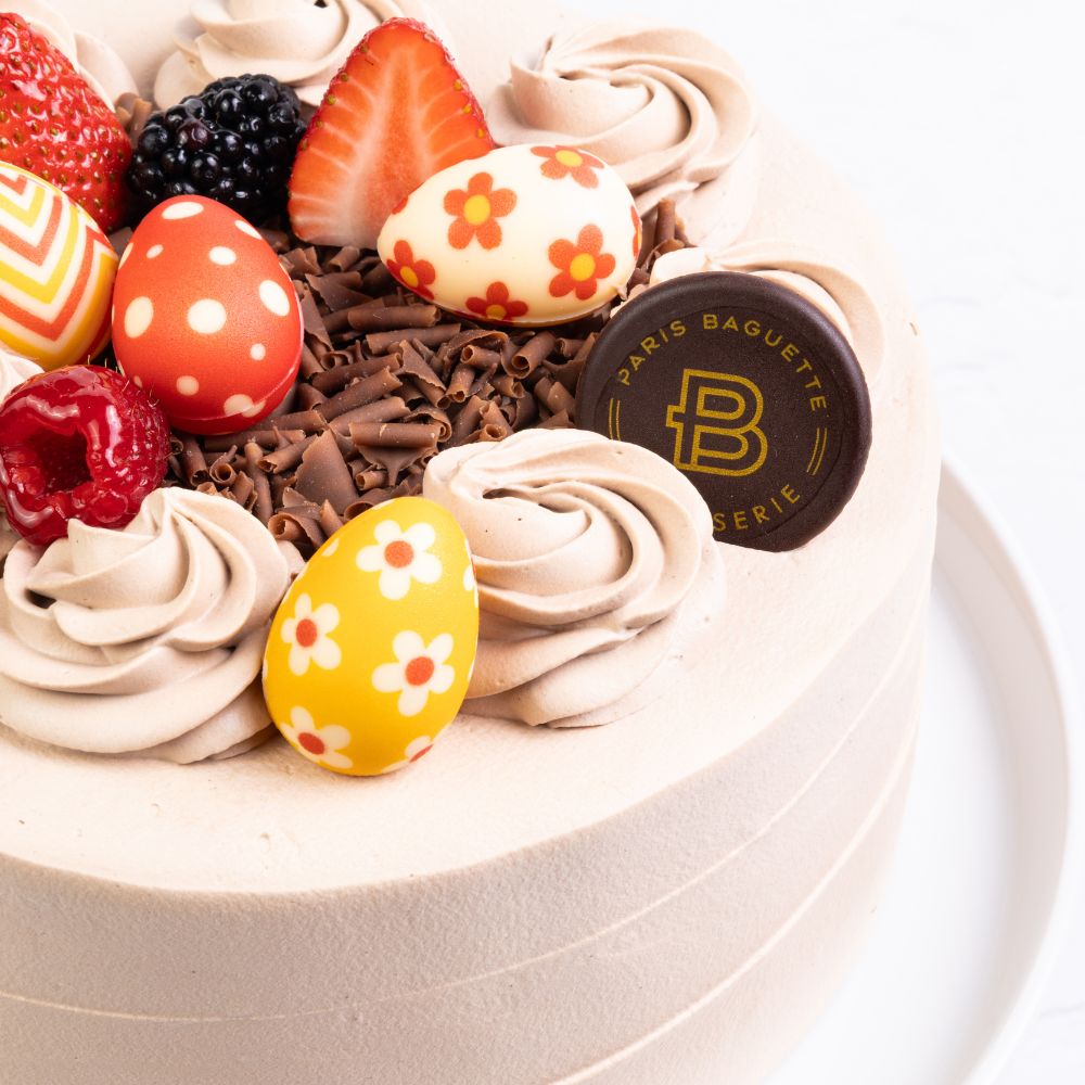 Easter Chocolate Chiffon Cake - Image 2