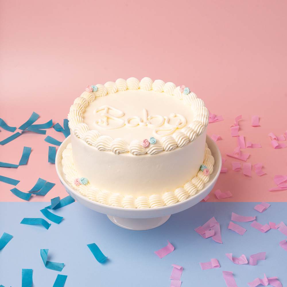 Gender Reveal Cake