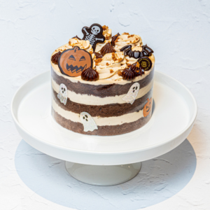 Spooky Chocolate Hazelnut Cake